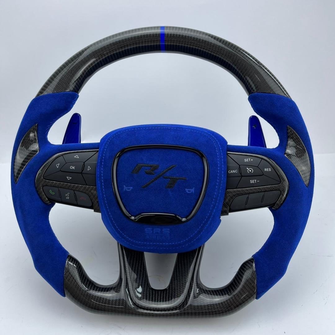 Blue Full custom Oem steering wheel