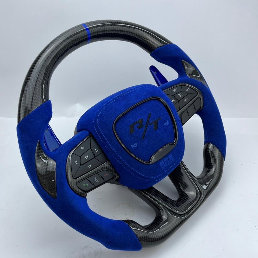 Blue Full custom Oem steering wheel - Image 5