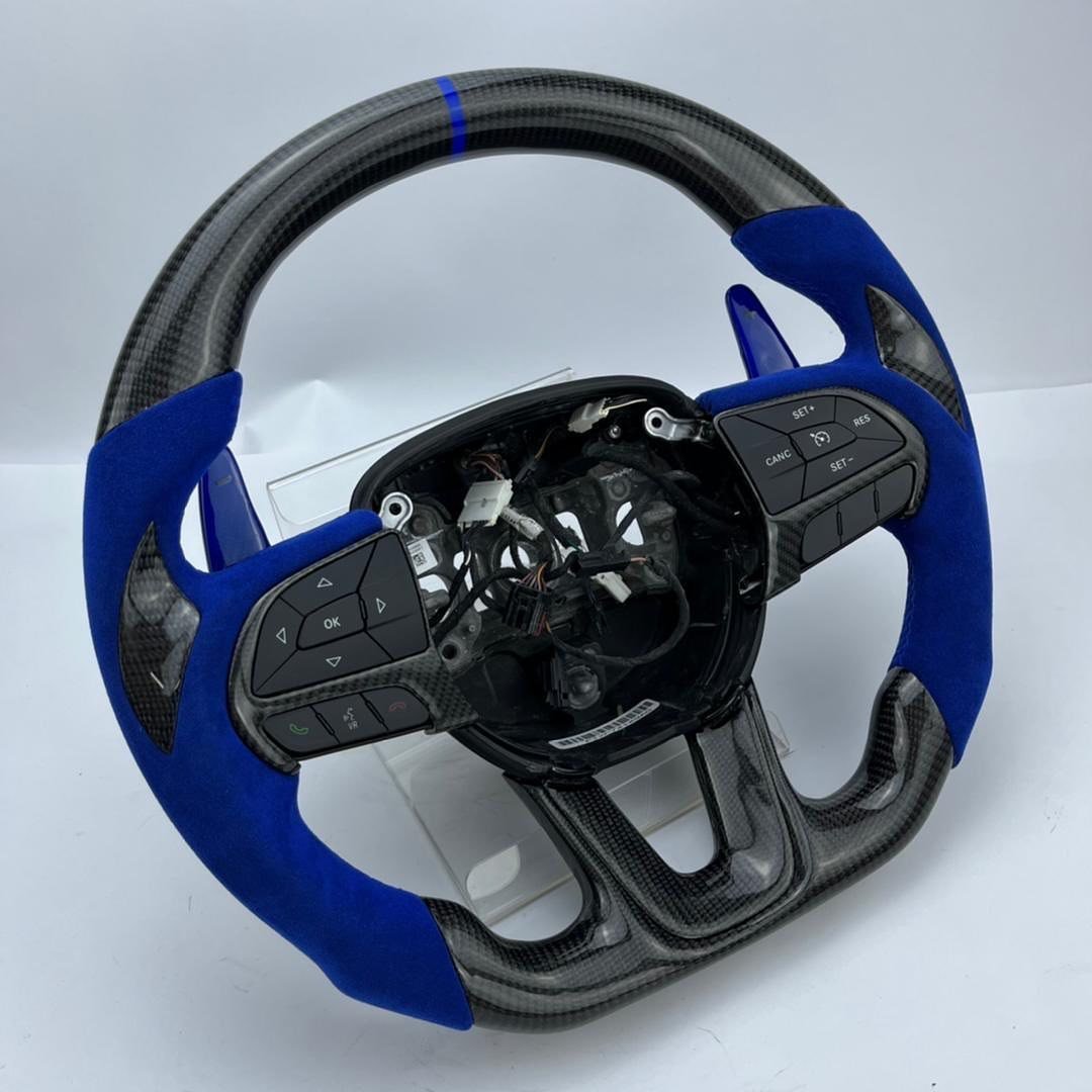 Blue Full custom Oem steering wheel - Image 4