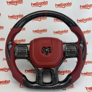 First RGB LED RAM – Full Custom 2012–2018 Ram 1500 OEM Steering Wheel