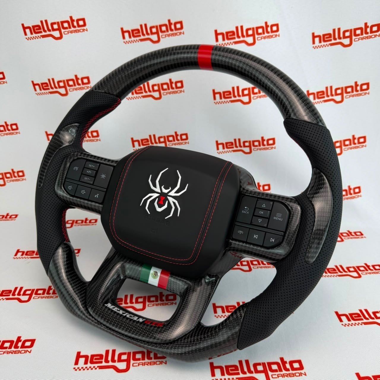 Full Custom 2021–2026 Ford F-150 Black Widow OEM Steering Wheel - Image 11