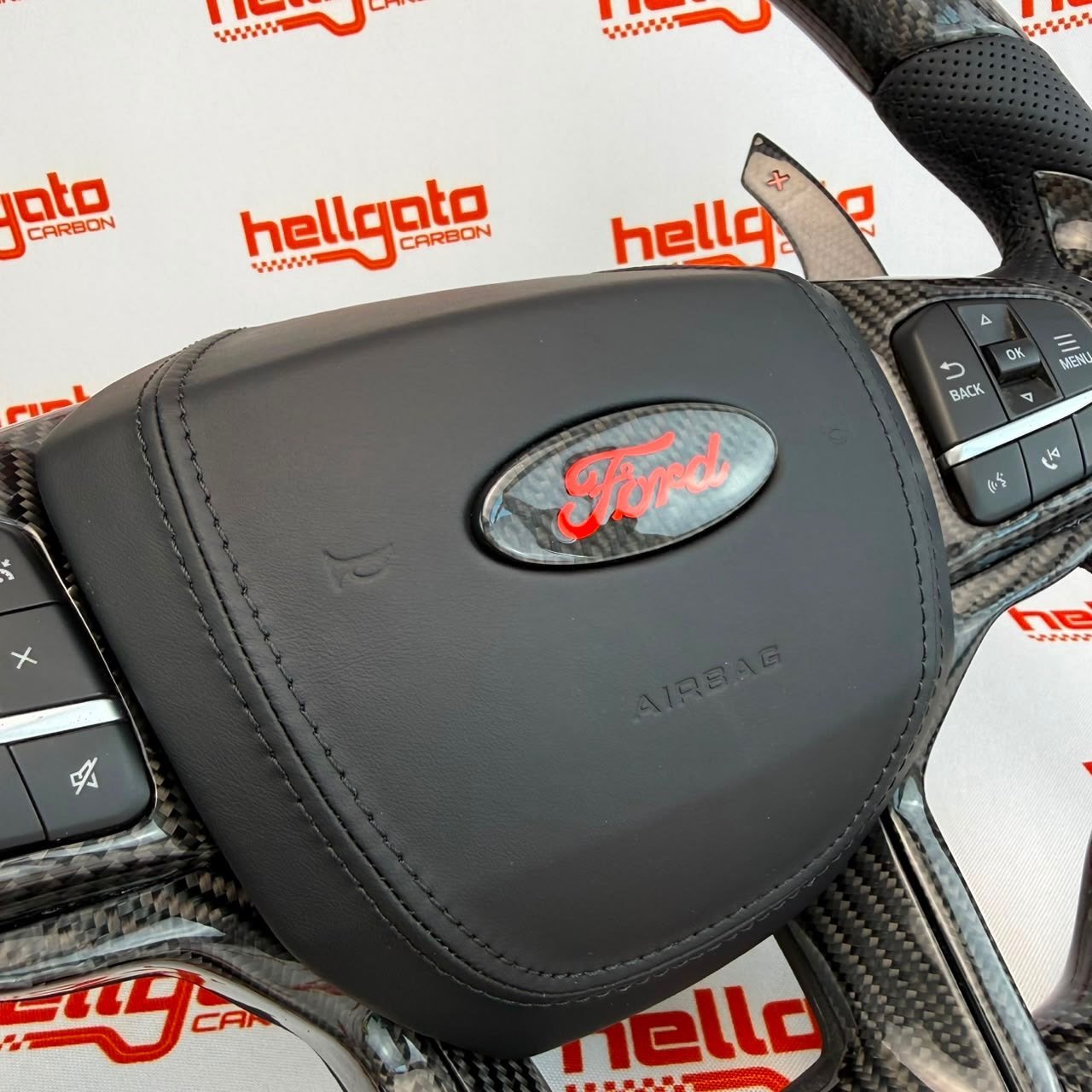 Custom 2025 Ford Explorer OEM Carbon Fiber Steering Wheel - Image 9